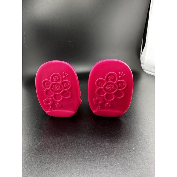 Cabbage Patch Kids Bright Pink Shoes Ankle Straps 2009 OAA Jakks Pacific - Picture 13 of 13